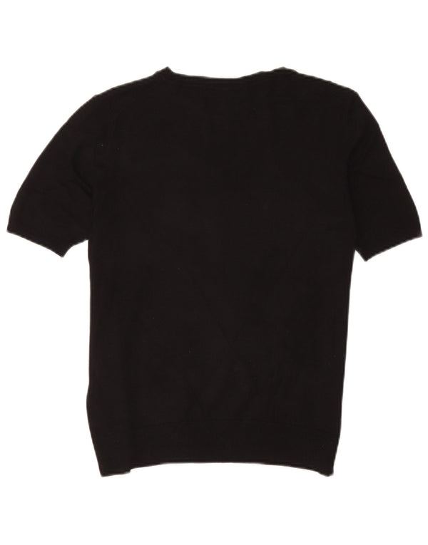 Marks & Spencer Chemisier pour femme UK 10 Small Noir Viscose