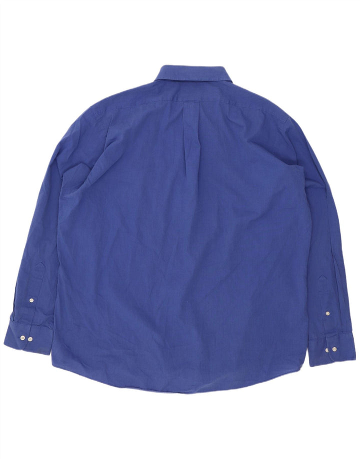Chaps Chemise Homme Taille 17 1/2 XL Coton Bleu