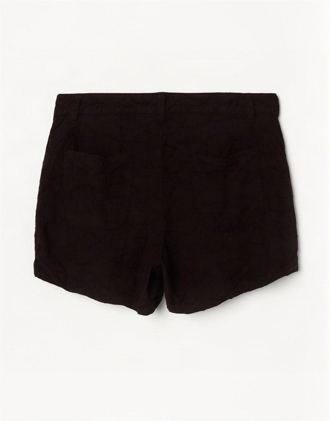 Jack Wills Short Chino Femme UK 12 Moyen W30 Coton Noir