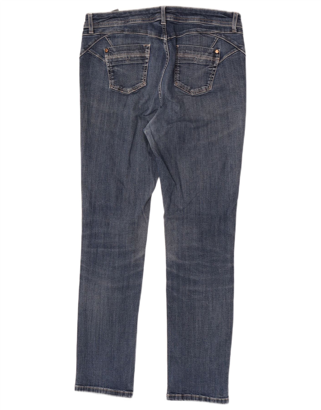 Marks & Spencer Jean Slim Femme W32 L30 Bleu Coton