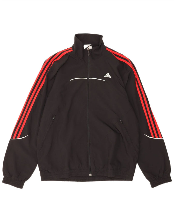 Adidas Hommes Climalite Full Survêtement UK 40/42 Moyen Noir
