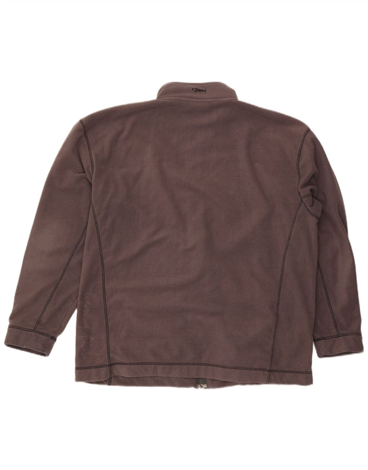 Weird Fish Veste polaire pour homme UK 42 XL Gris Polyester