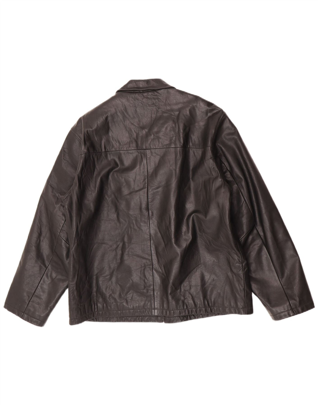 I NAVIGLI Veste en Cuir Homme IT 56 3XL Noir