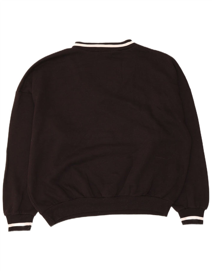 Prettylittlething Sweat-shirt graphique pour femme UK 10 Petit Noir