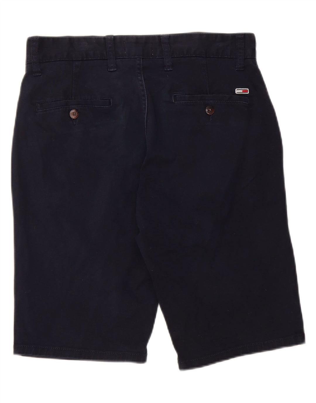 TOMMY HILFIGER Short Chino Homme W28 Petit Bleu Marine Coton