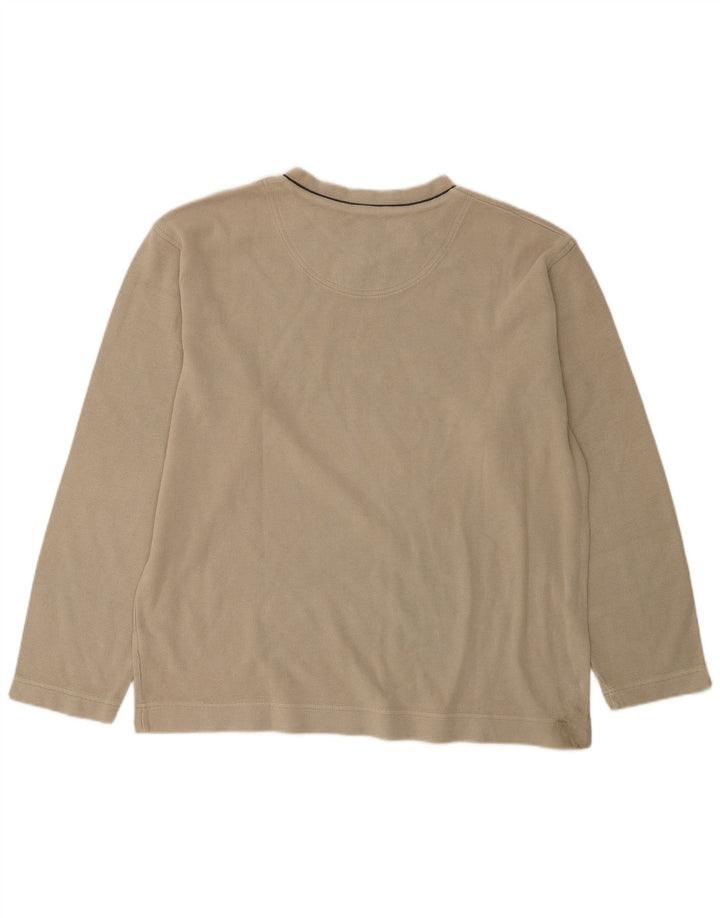 Timberland Top Garçon Manche Longue 15-16 ans Beige Coton