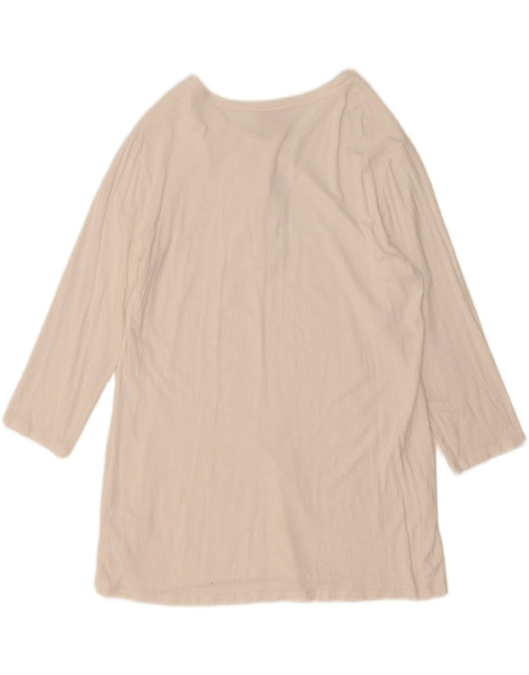 Champion Haut à manches 3/4 pour femme UK 14 Large Blanc