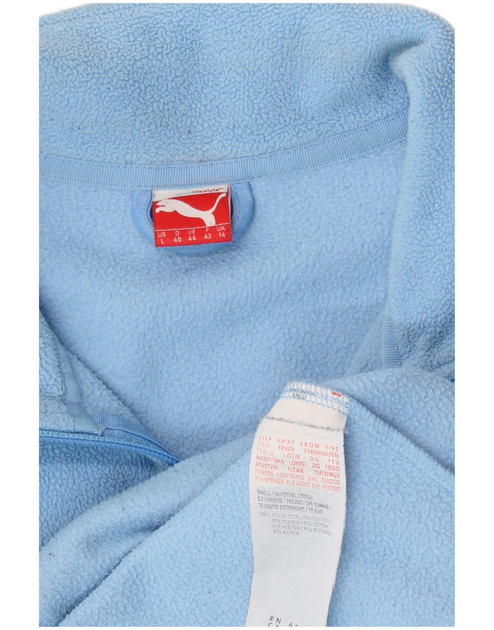 Puma Veste polaire pour femme UK 14 Bleu moyen Polyester