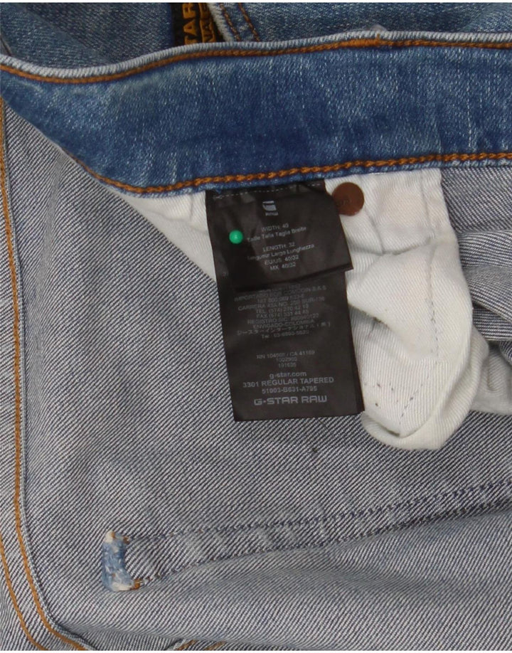 G-Star Jean Slim 3301 Homme W40 L32 Bleu