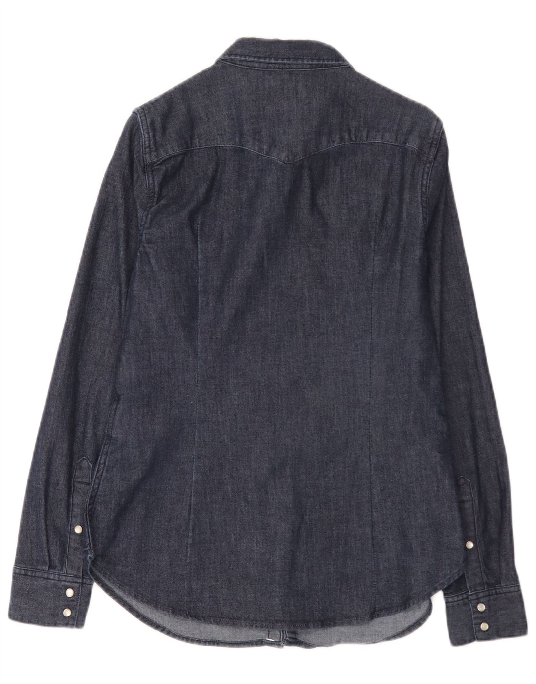 Levi's Chemise en Jean Coupe Ajustée Femme UK 14 Bleu Marine Moyen Coton
