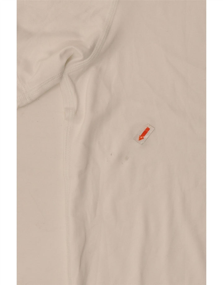 Reebok T-Shirt Homme Blanc Moyen Polyester
