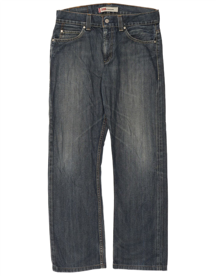Levi's Jean Droit 506 Coupe Standard Homme Bleu W33 L31