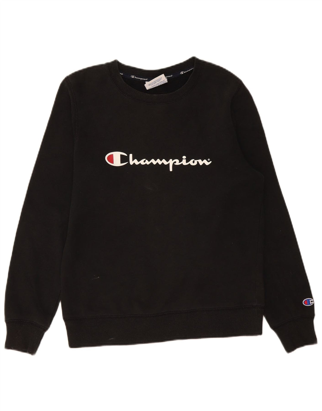 Champion Sweat-shirt graphique pour homme Petit coton noir