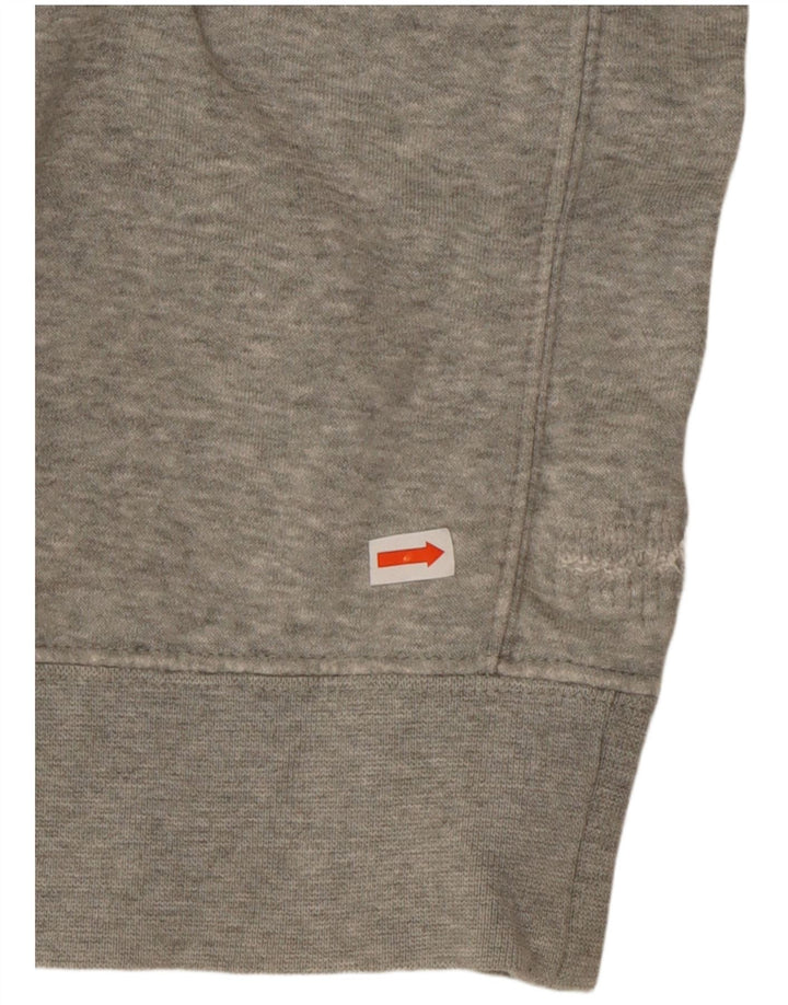 NIKE Sweat-shirt pour hommes, petit, gris, coton