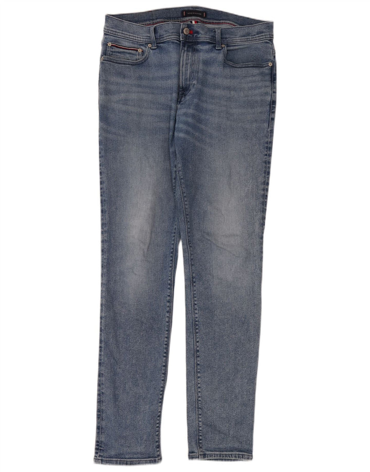 Tommy Hilfiger Jean Slim Thavar Homme W34 L34 Bleu Coton
