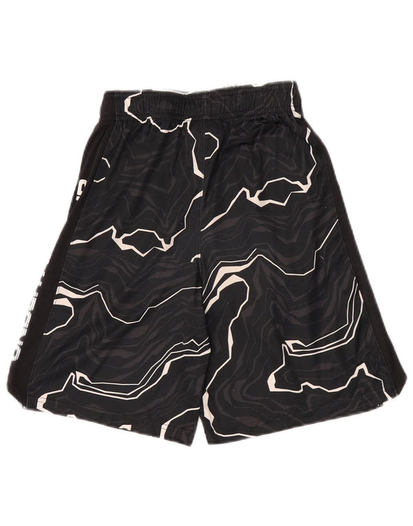 Under Armour Short de sport graphique pour garçon 7-8 ans Petit Noir Sports