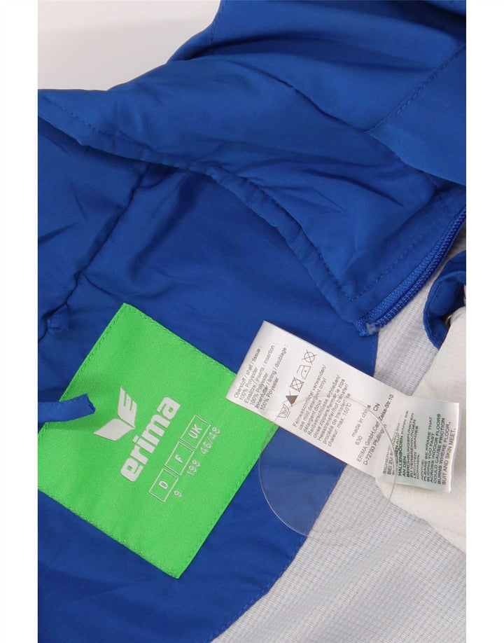 Erima Veste de survêtement pour homme UK 46/48 2XL Bleu Colorblock Polyester