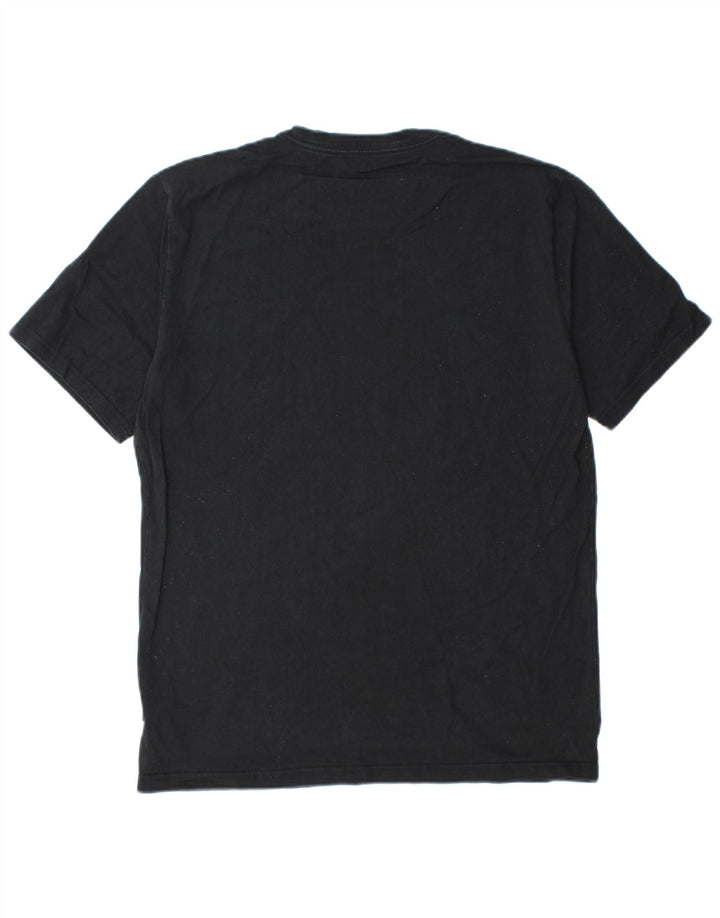 Converse T-Shirt Graphique Homme Noir Moyen Coton