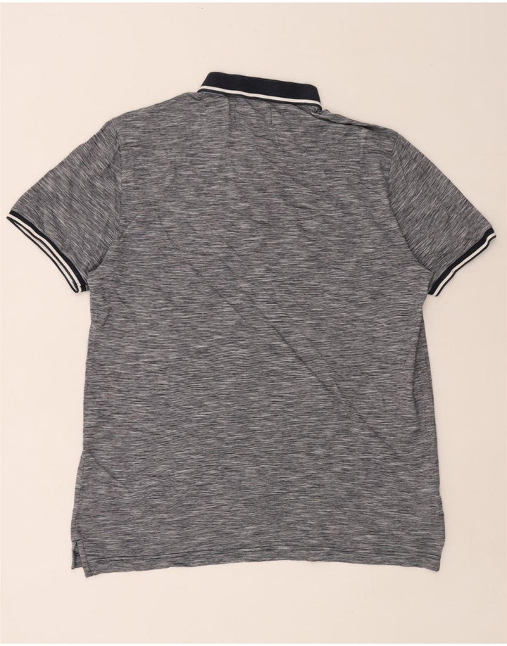 PENGUIN Polo Homme XL Gris Moucheté Coton