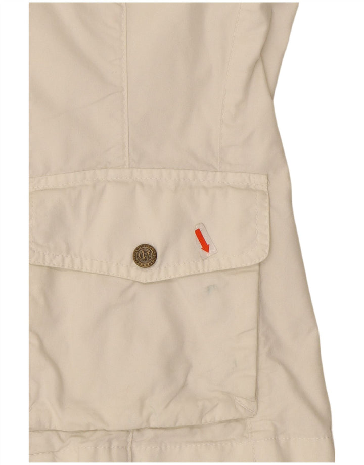 Marlboro Classics Veste utilitaire pour femme EU 44 XL Coton blanc
