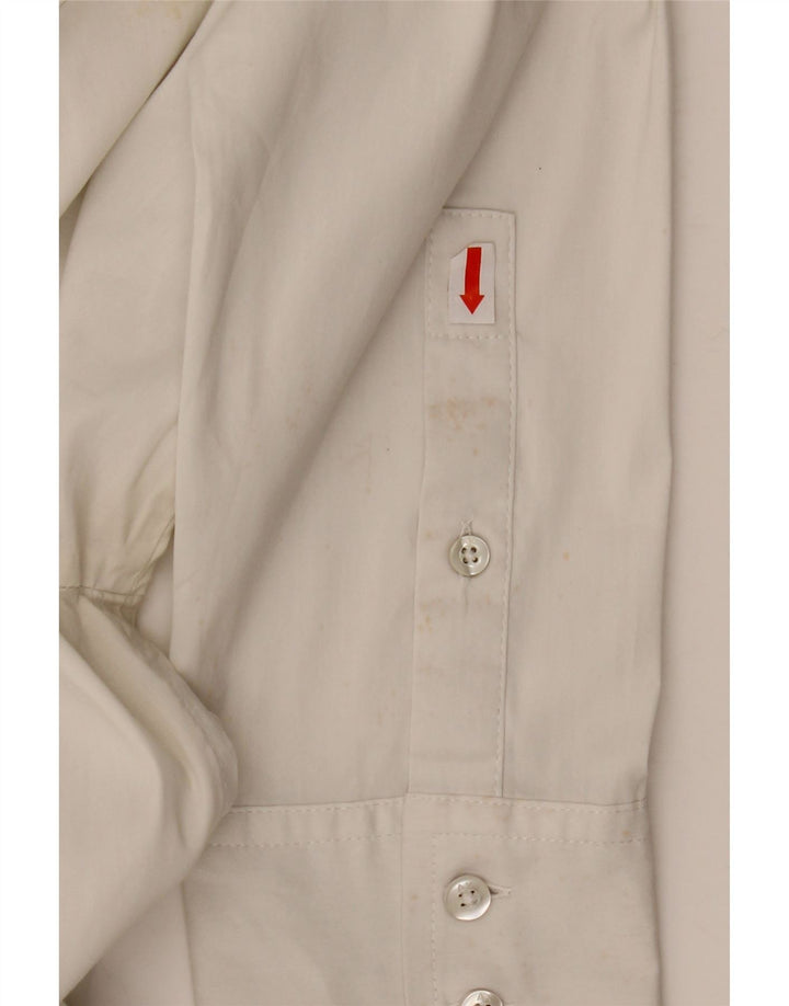 ARMANI EXCHANGE Chemise Femme UK 12 Medium Blanc