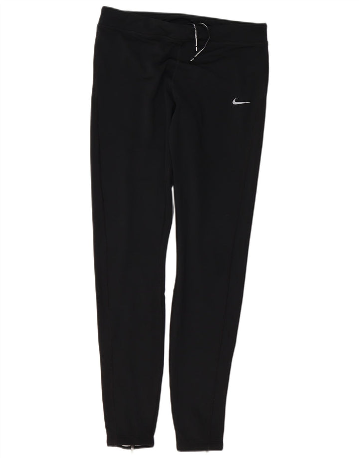 NIKE Legging Dri Fit pour femme UK 14 Noir moyen