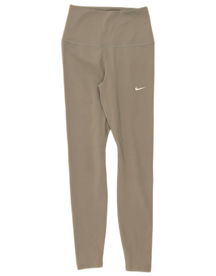Nike Legging Dri Fit Graphic pour femme UK 6 XS Vert Polyester