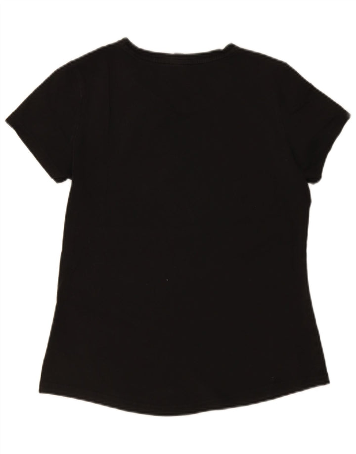 Puma T-shirt pour femme UK 12 Medium Noir