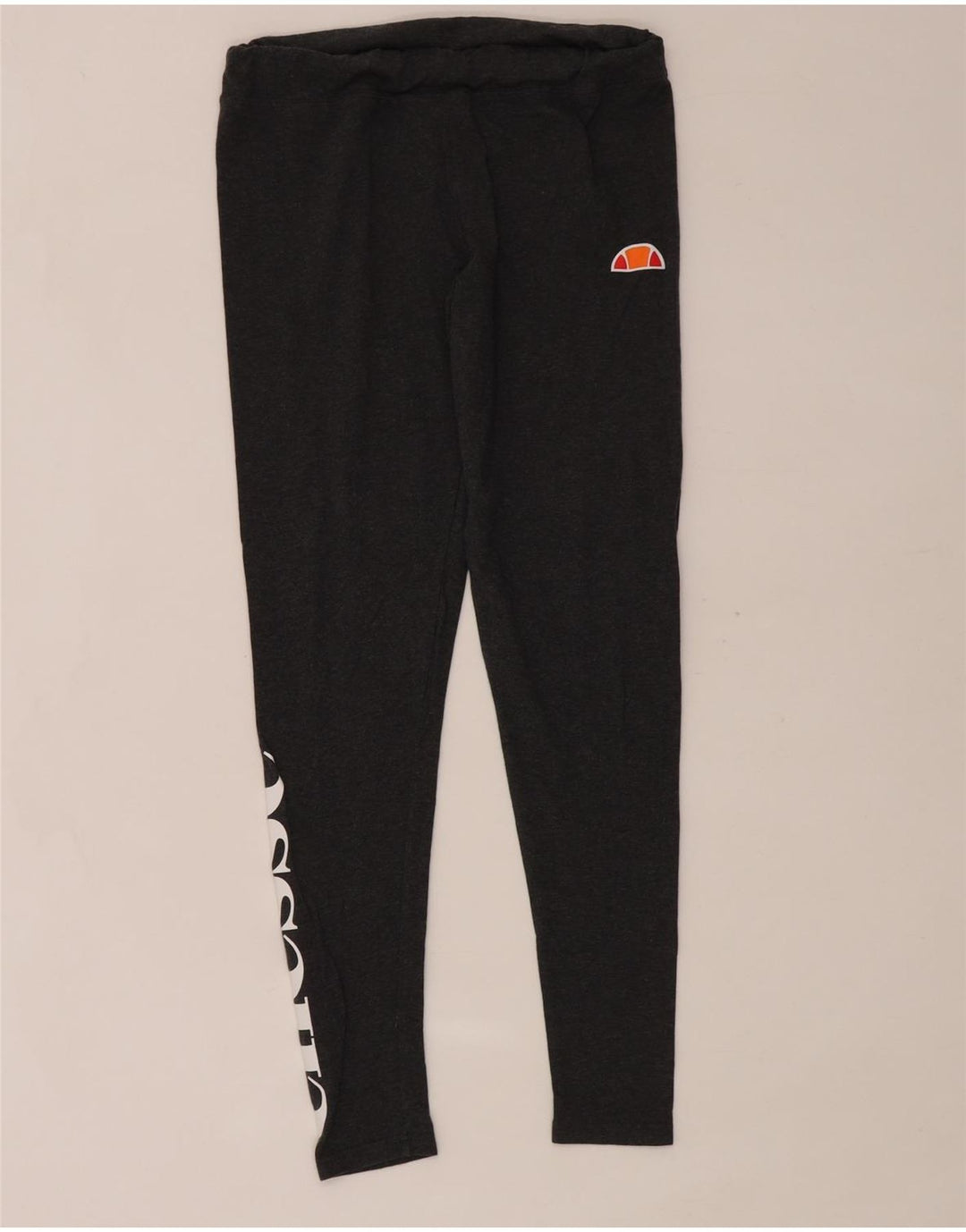 Ellesse Leggings graphiques pour femmes UK 12 coton noir moyen