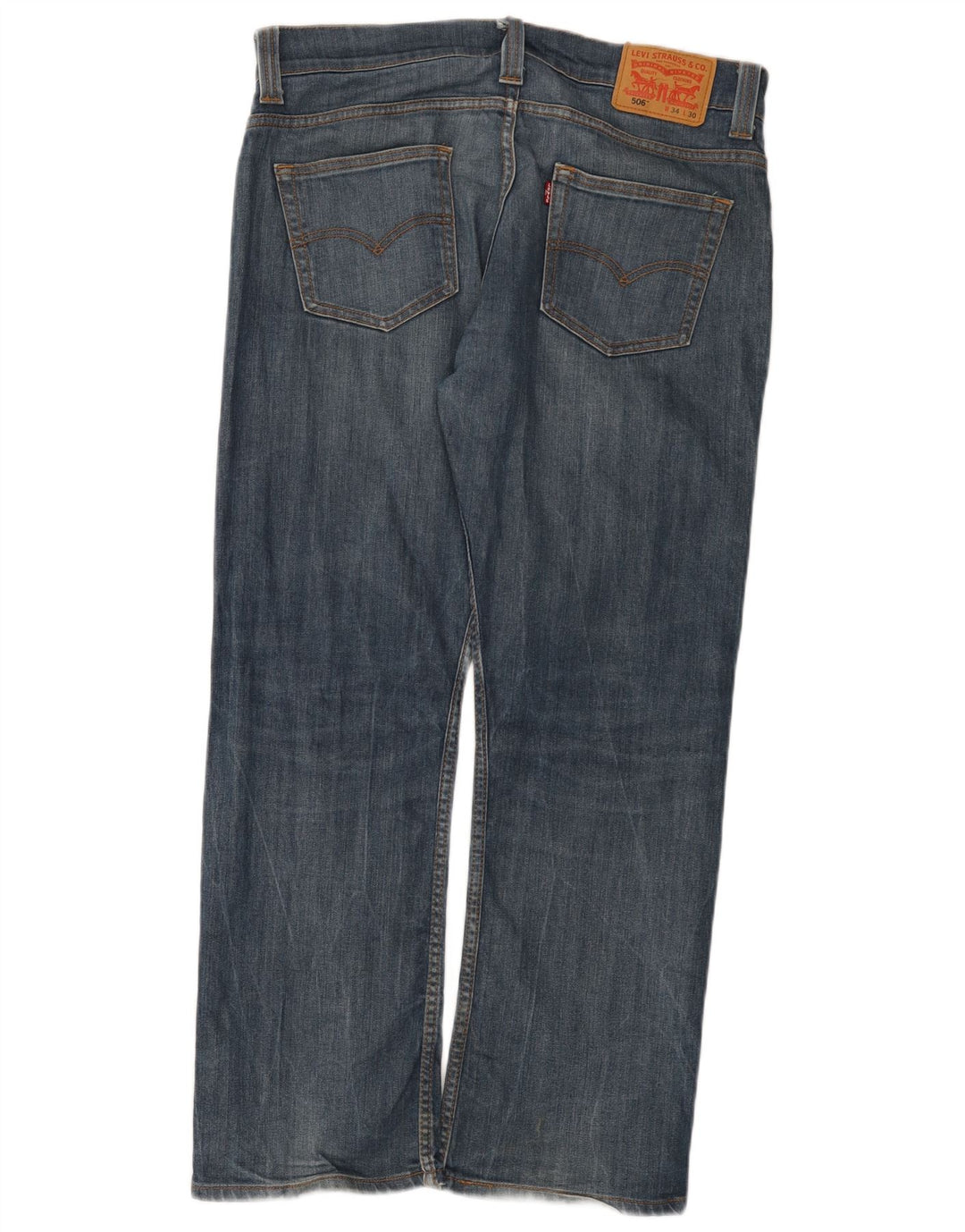 Levi's Jean Droit 506 Homme Bleu W34 L30 Coton