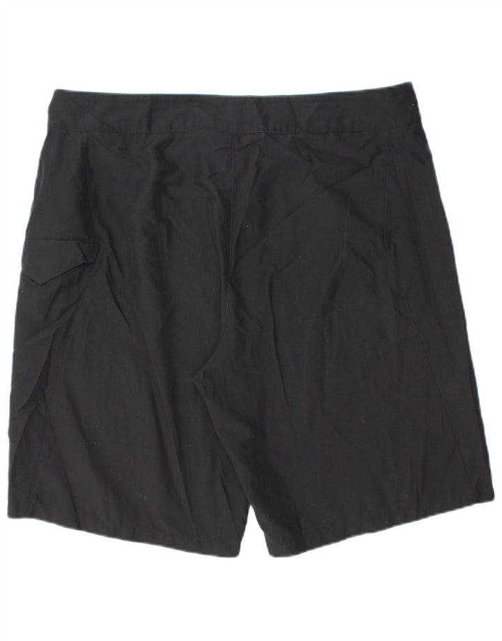 UNDER ARMOUR Short de bain Heat Gear coupe ample pour homme Noir Taille L