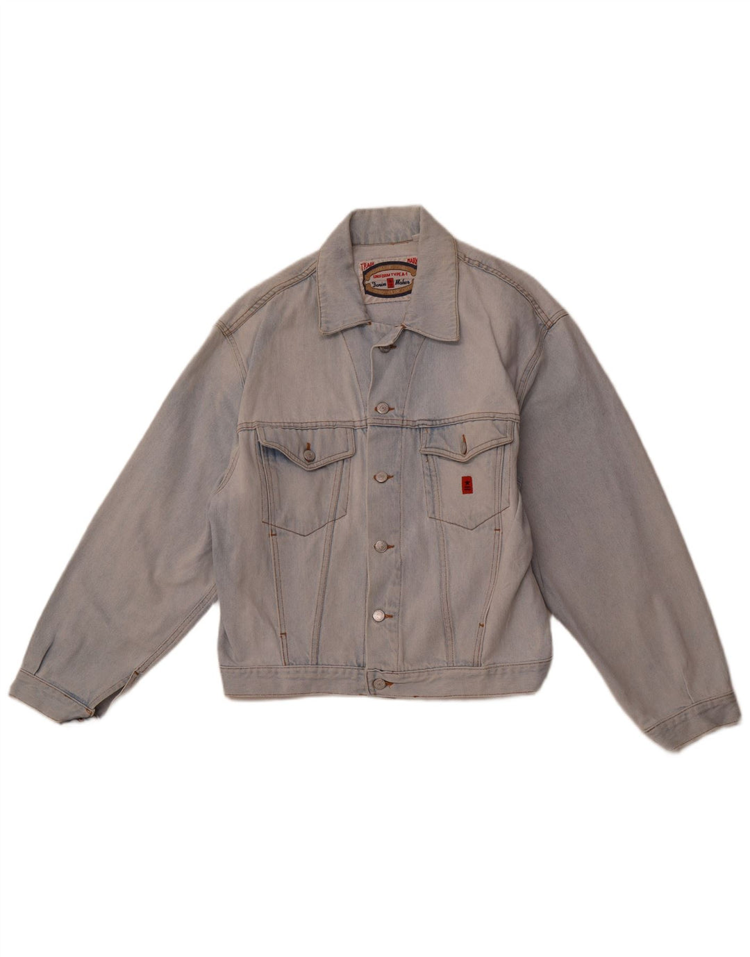 UNIFORM Veste en jean pour homme UK 38 Bleu moyen