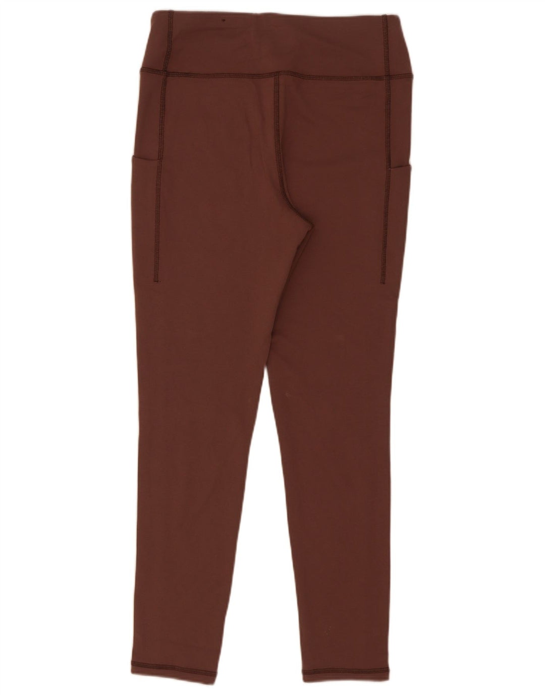 Zara Legging Femme Moyen W28 L29 Marron Viscose