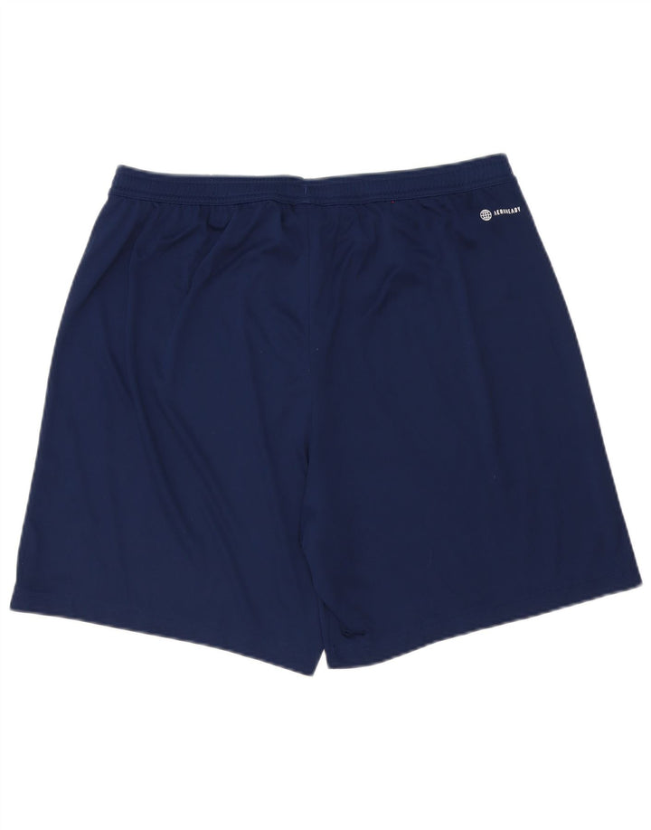 Adidas Short de sport pour homme XL Bleu marine Polyester