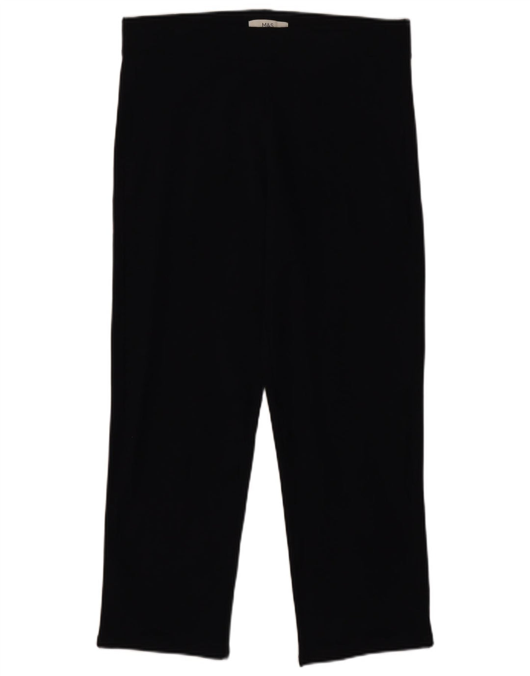 Marks & Spencer Leggings Femme UK 14 Large Bleu Marine Coton