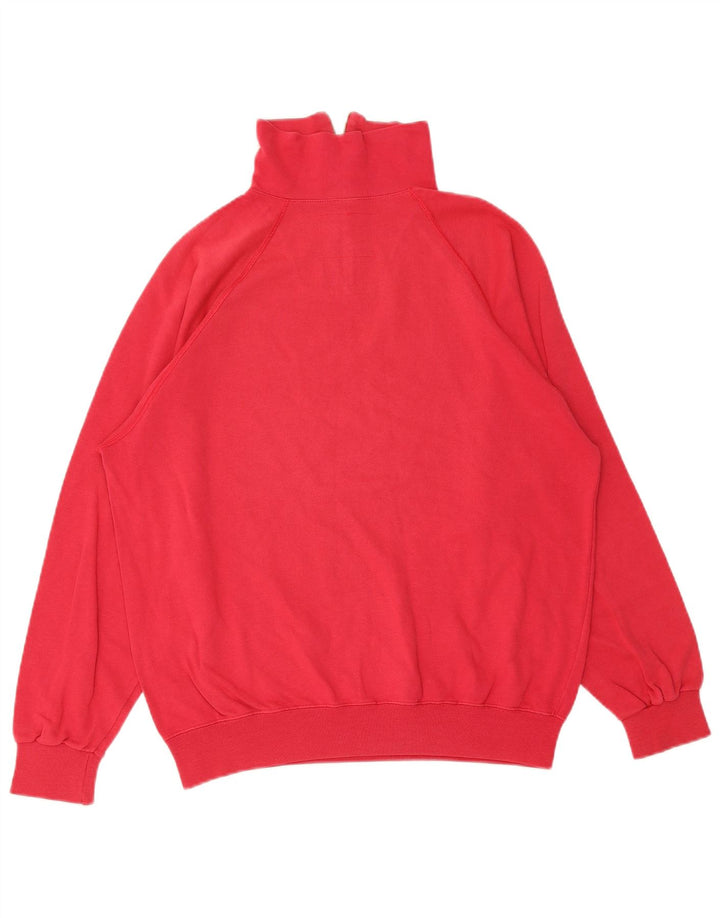 Champion Sweat-shirt à col zippé pour homme, grand rouge