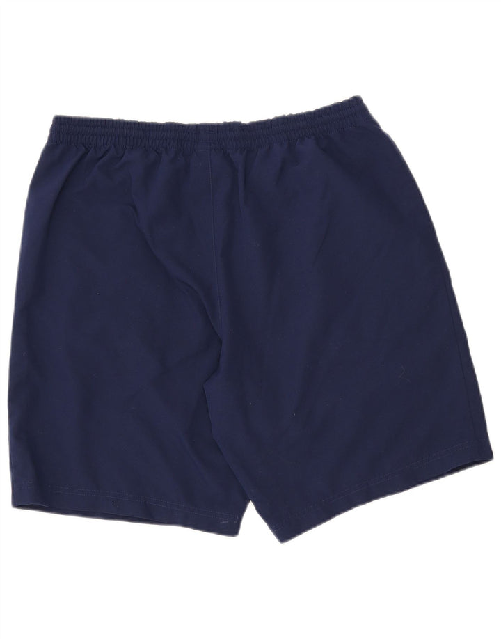 ADIDAS Short de sport pour hommes, grand, bleu marine, polyester