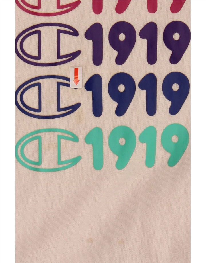 CHAMPION Sweat-Shirt Fille 11-12 Ans Grand Rose Colorblock