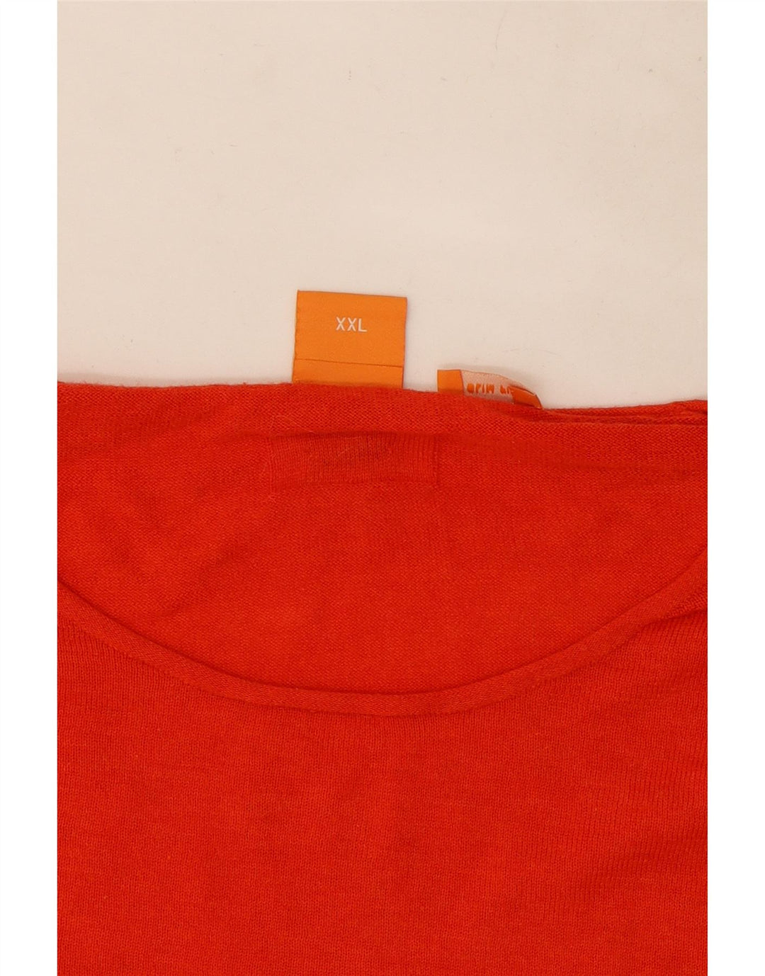 Hugo Boss Pull ras du cou pour homme 2XL Rouge