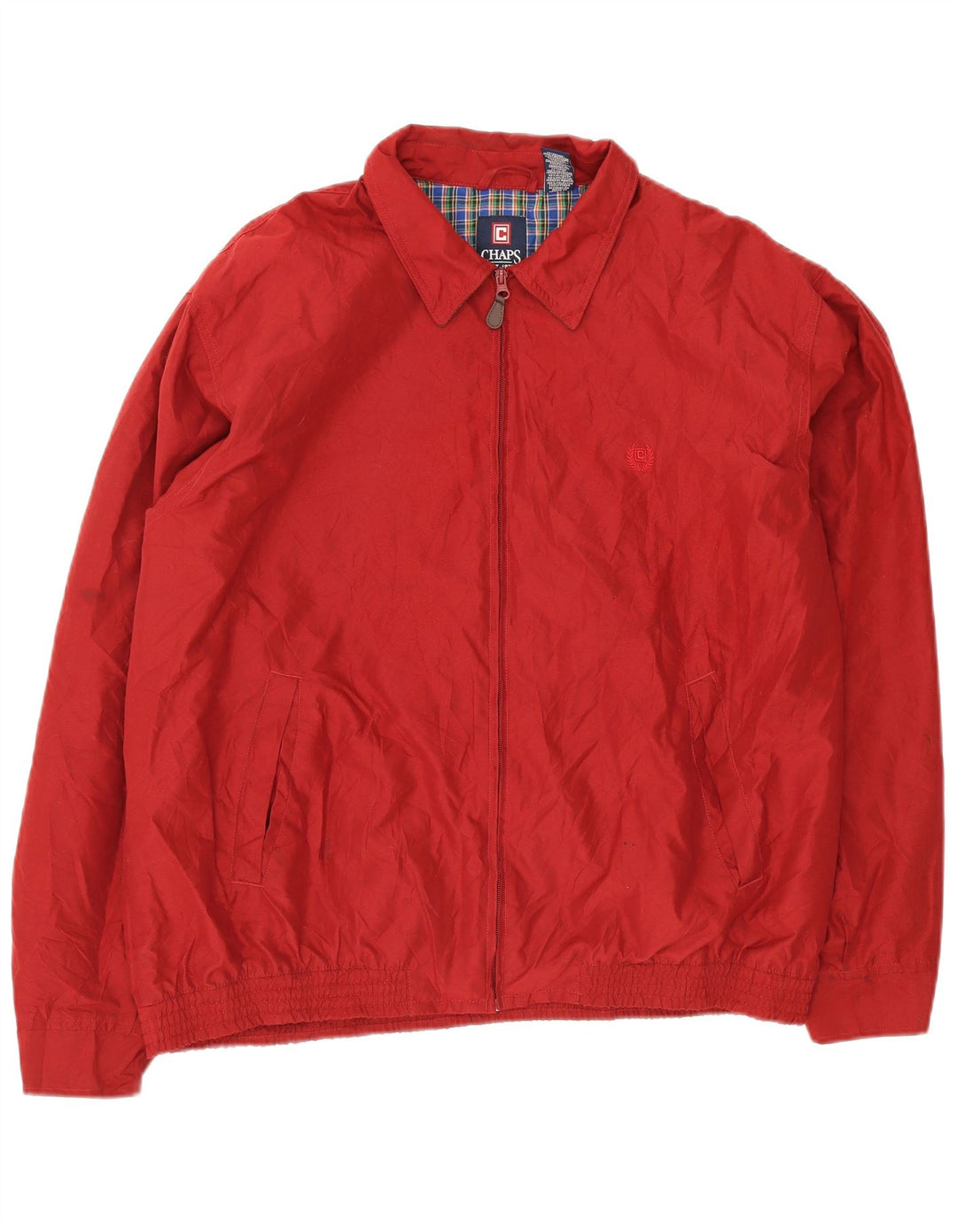Chaps Veste Bomber Homme UK 42 XL Rouge Polyester