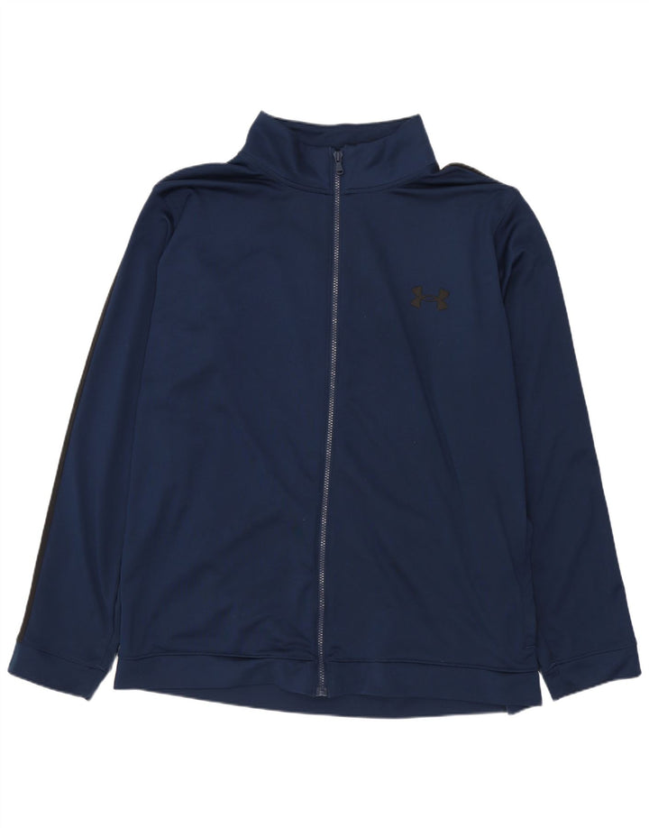 UNDER ARMOUR Veste de survêtement pour homme 2XL Bleu marine Colorblock Polyester