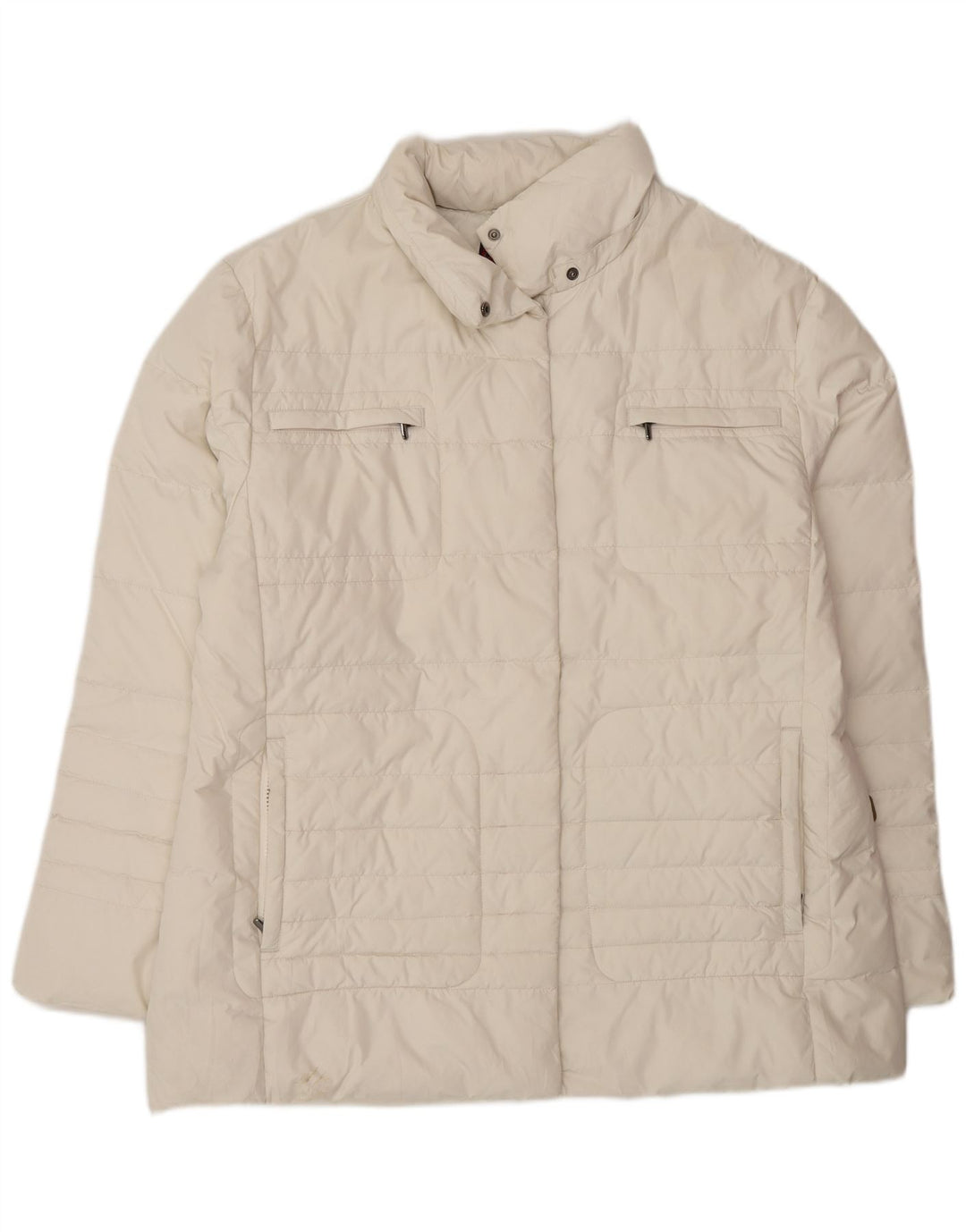 Invicta Veste rembourrée pour femme UK 18 XL Polyester blanc cassé