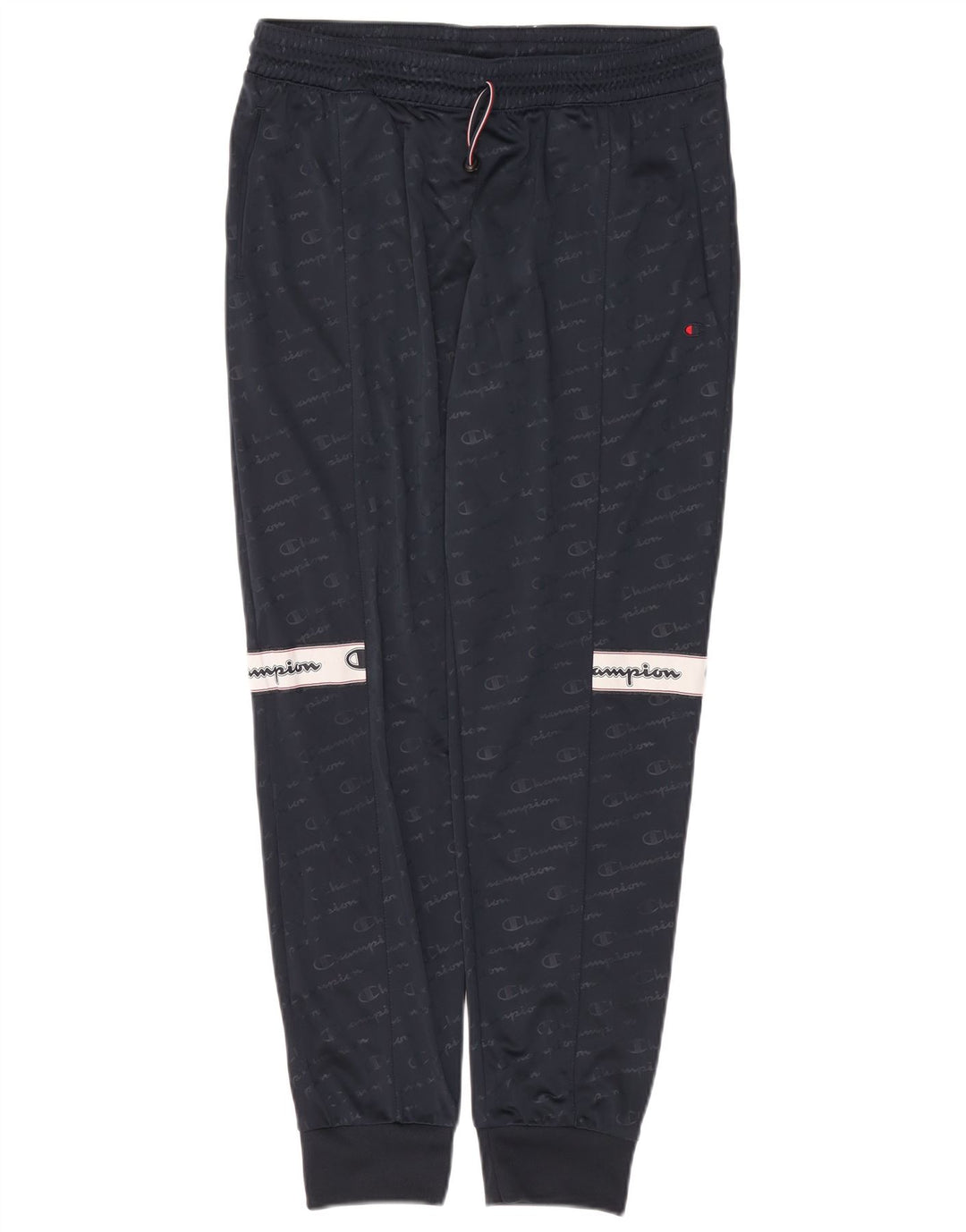 Champion Pantalon de survêtement graphique pour homme, jogging, grand, bleu marine, polyester