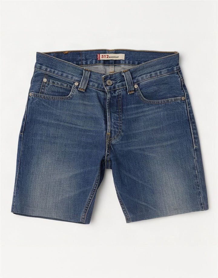 Levi's Short en Jean 512 W31 Homme Bleu Moyen