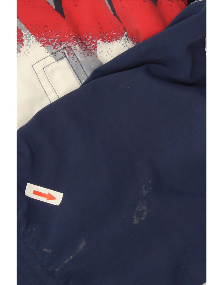 Lotto Veste de Survêtement Graphique pour Homme Large Bleu Marine Colorblock