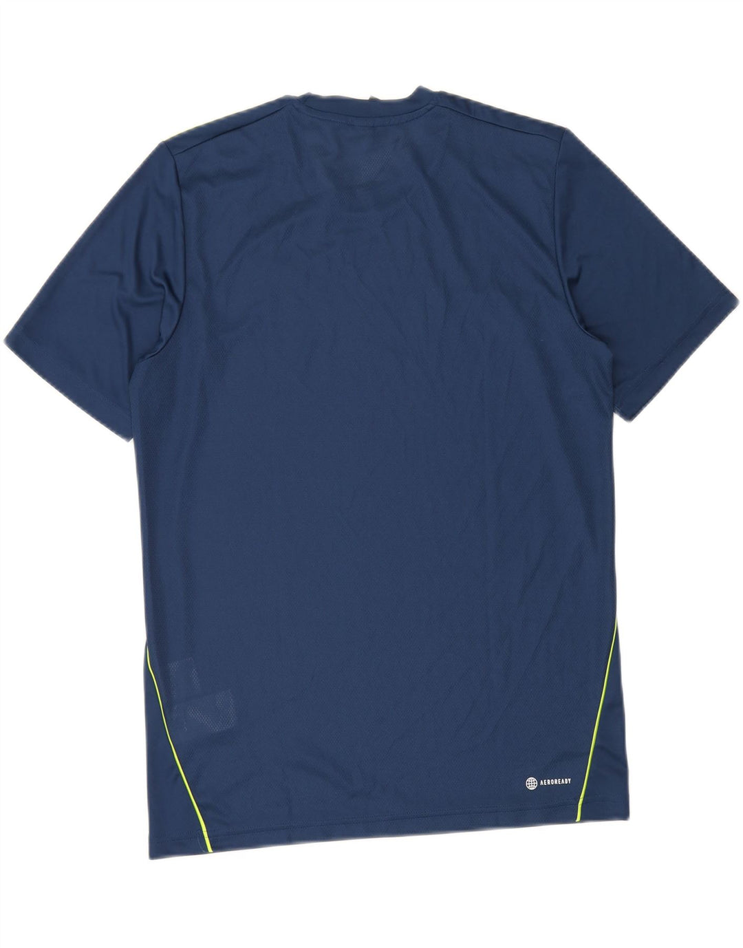 Adidas Hommes Aeroready T-Shirt Haut Petit Bleu Marine Polyester