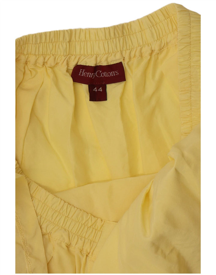 Henry Cottons Jupe trapèze pour femme IT 44 Medium W30 Jaune
