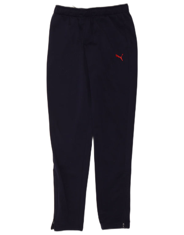 Puma Pantalon de Survêtement Garçon 13-14 ans Bleu Marine Polyester