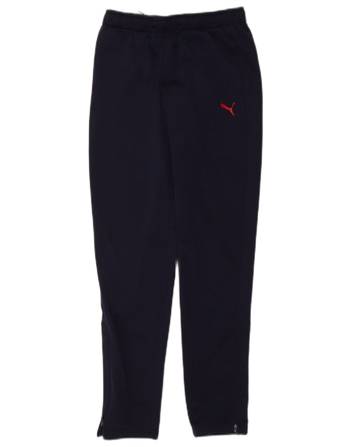 Puma Pantalon de Survêtement Garçon 13-14 ans Bleu Marine Polyester