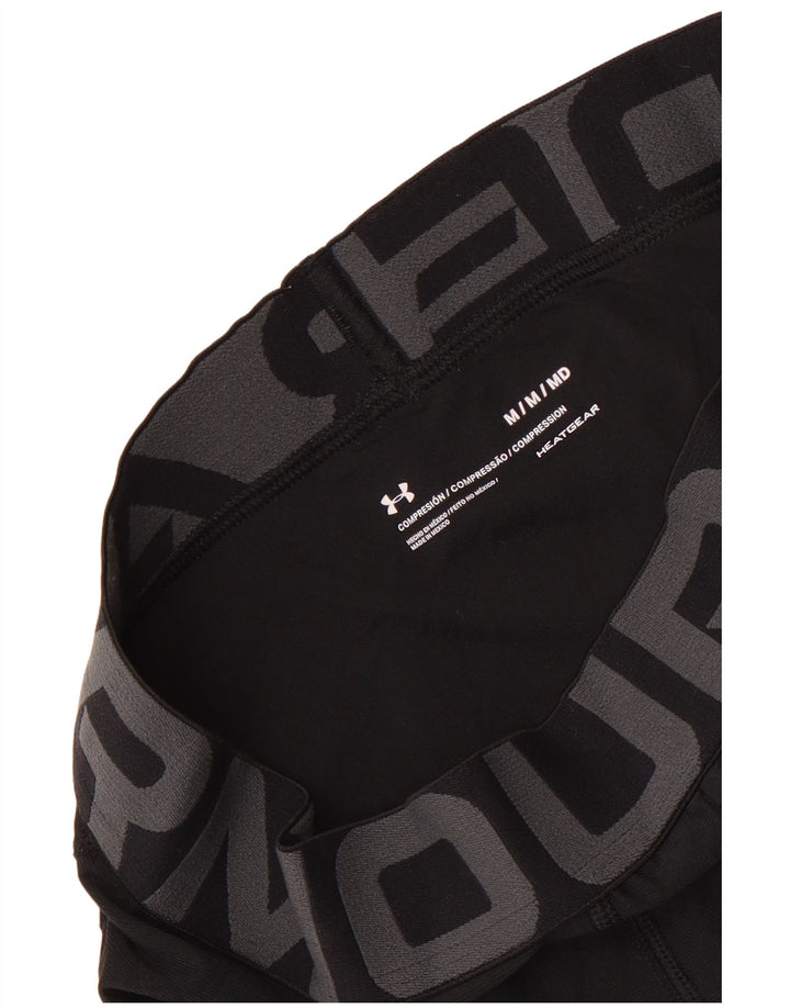 Under Armour Legging Capri Heat Gear Graphic Homme Noir Moyen
